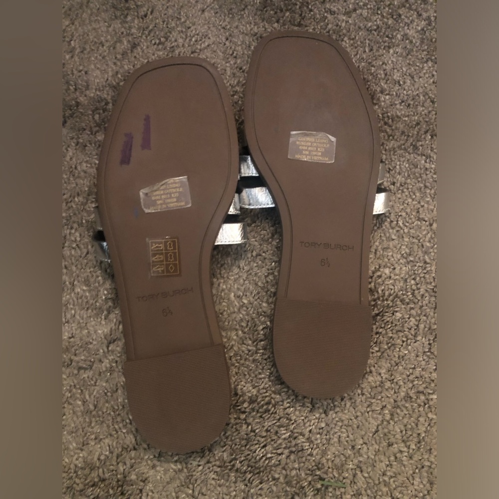 Tory Burch Ines Cage Slides - Picture 8 of 10
